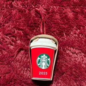 Starbucks 2025 Red Cup Ornament